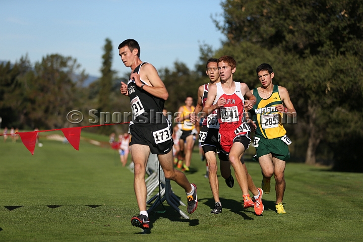 2013SIXCHS-022.JPG - 2013 Stanford Cross Country Invitational, September 28, Stanford Golf Course, Stanford, California.